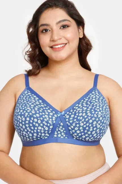 Rosaline Everyday Double Layered Non-Wired 3/4th Coverage Supper Support Bra