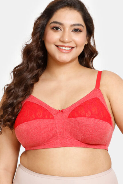 Rosaline Everyday Double Layered Non Wired Full Coverage Super Support Bra