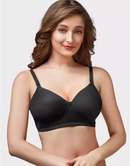 BLack Women Full Coverage Non Padded Bra