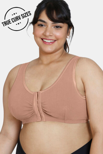 True Curv Double Layered Non Wired 3/4Th Coverage Super Support Bra