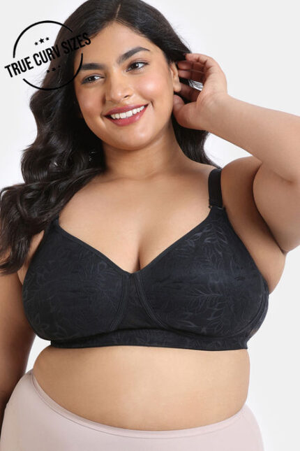 True Curv Lightly Lined Padded Non Wired Full Coverage Super Support Spacer Bra