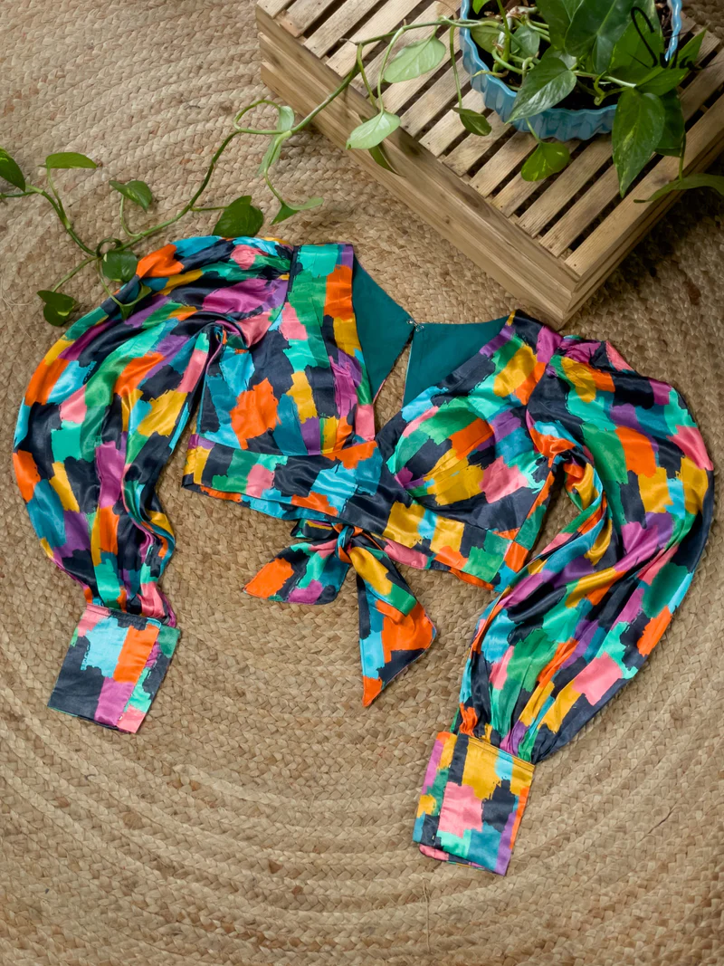 Rangeen Sapne Blouse - Image 5