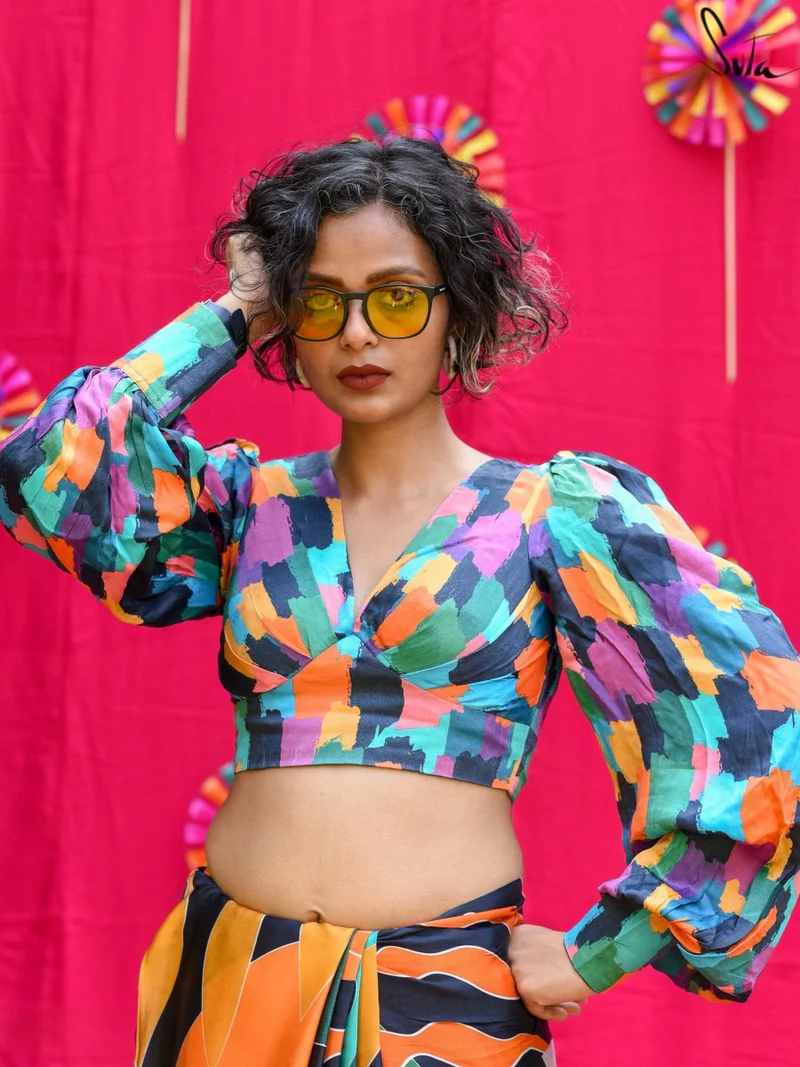 Rangeen Sapne Blouse - Image 2