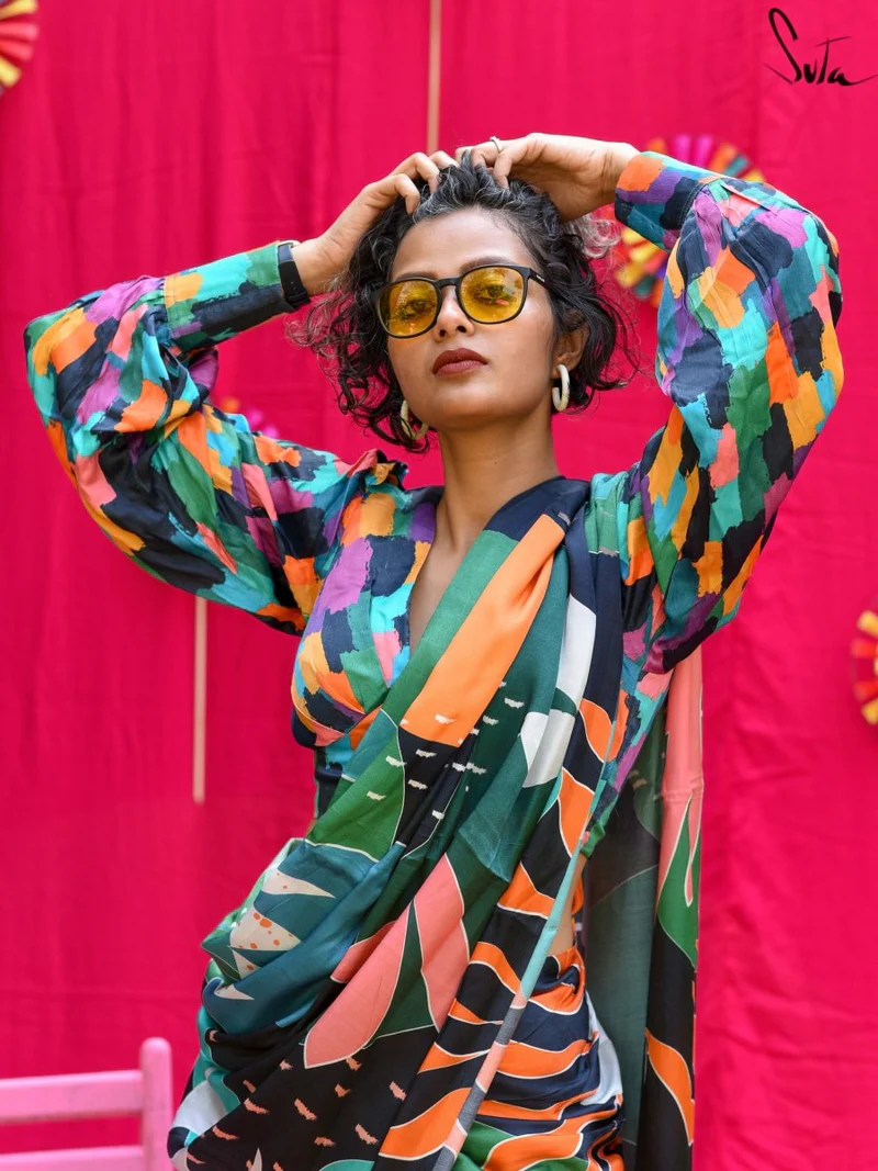 Rangeen Sapne Blouse - Image 4