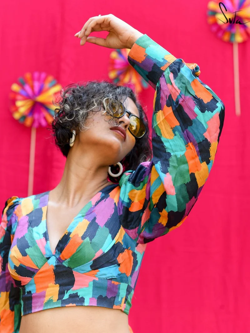 Rangeen Sapne Blouse - Image 7