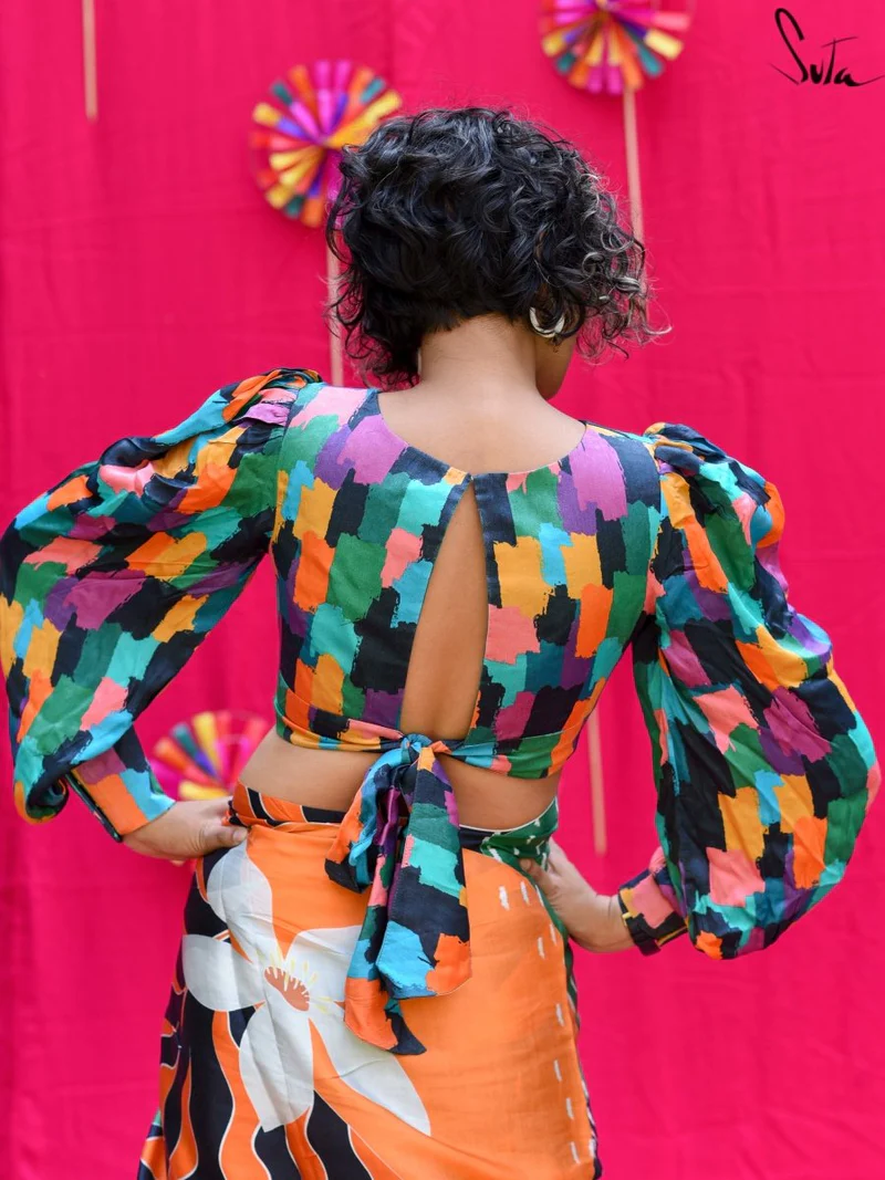 Rangeen Sapne Blouse - Image 8